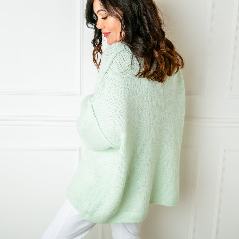 Oversized Mohair Blend Jumper